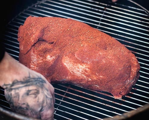 Sur le grill des Cambusiers